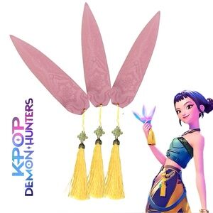 Zoe KPOP Demon Hunters Dagger Weapon Cosplay Accessories Set
